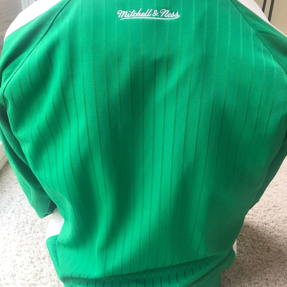 Mitchell & Ness Boston Red Sox Green Jacket Rare M - Picture 6 of 16